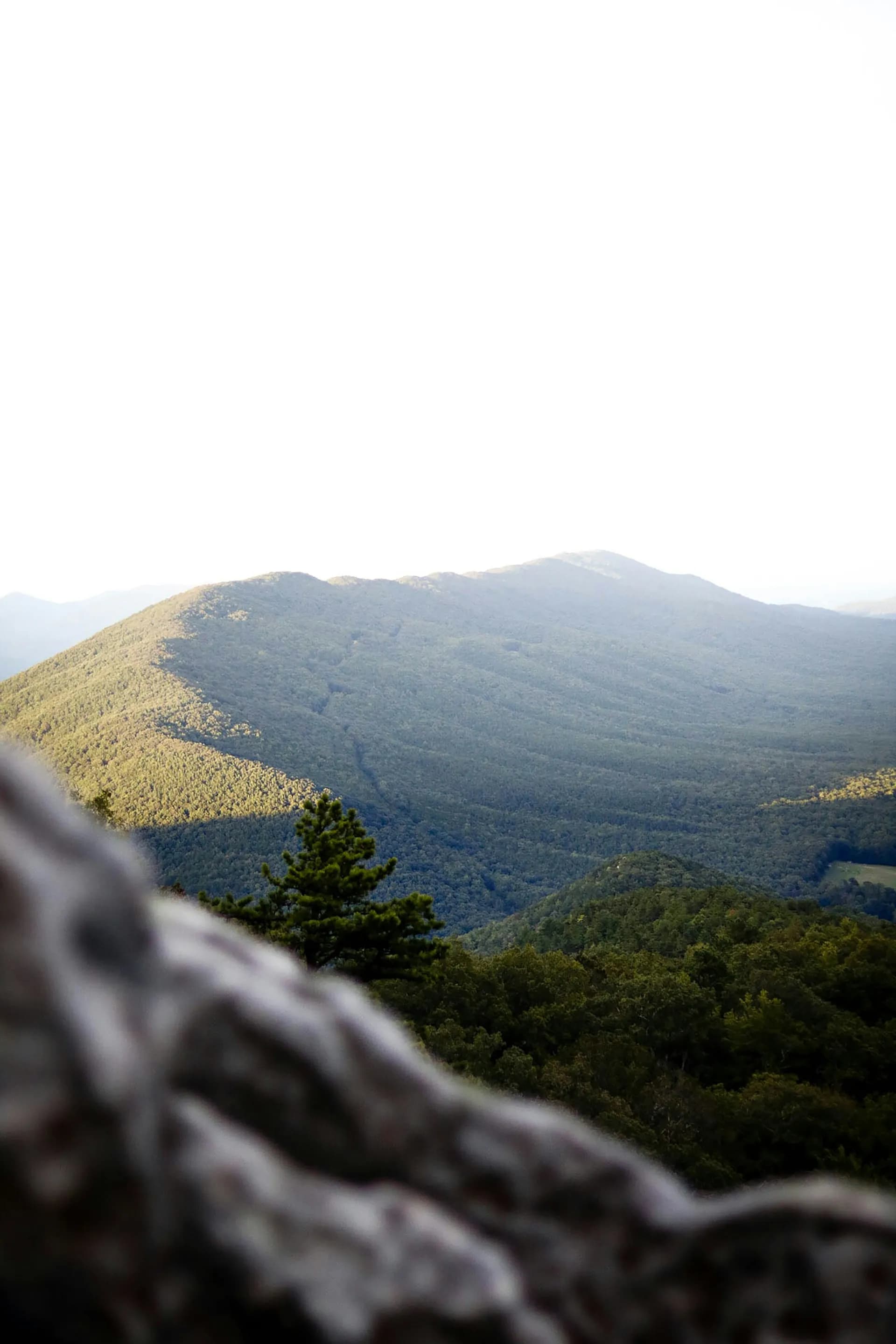 Blue Ridge Mountains panoramic view